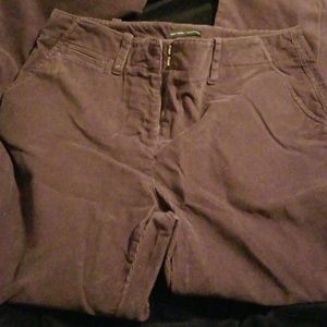 Size 6 purple corduroy trousers